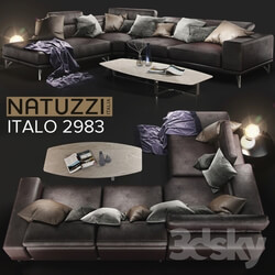 Sofa - Sofa NATUZZI Italo 2983 