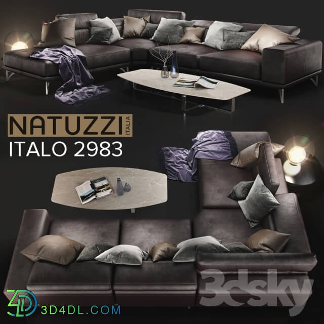 Sofa - Sofa NATUZZI Italo 2983