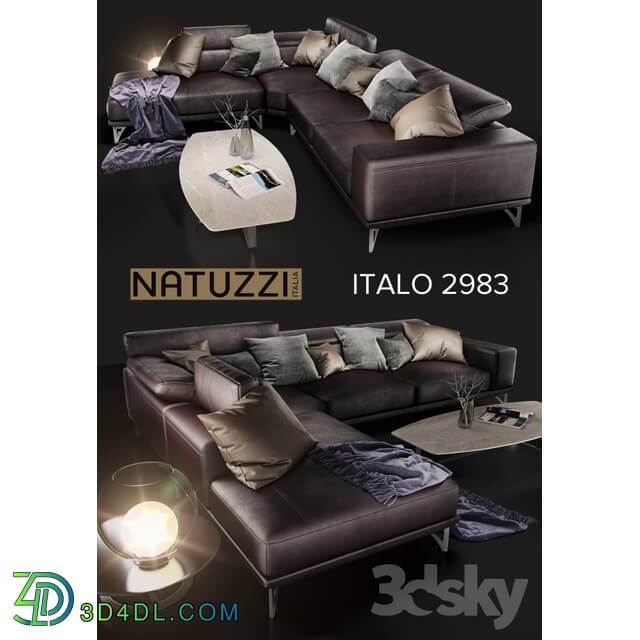 Sofa - Sofa NATUZZI Italo 2983