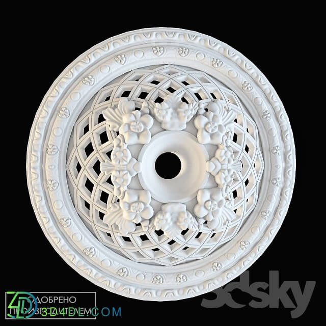 Decorative plaster - Socket