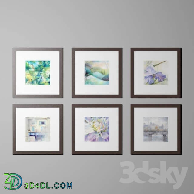 Frame - Aquarelle prints