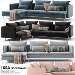 Sofa - Corner sofas Ikea SODERHAMN Sectional_ 4-seat_ Sectional_ 4-seat corner 