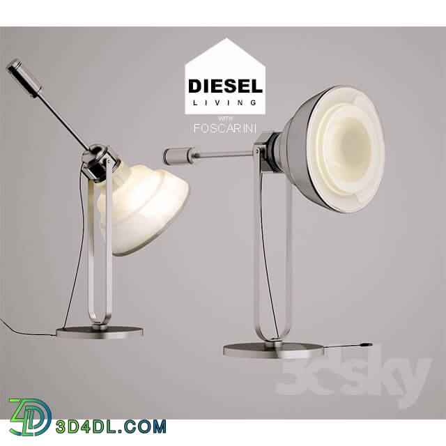 Table lamp - DIESEL Successful Living Glas suspension lamp big