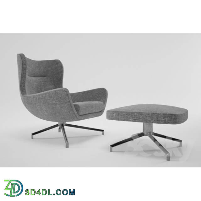 Arm chair - minotti jensen armchair