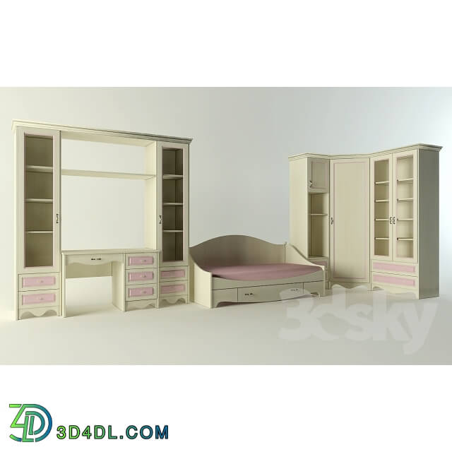 Full furniture set - children_ Nicole_ a manufacturer of Diva-Furniture