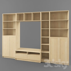 Wardrobe _ Display cabinets - TV cabinet for Ikea Billy _ Bennu 
