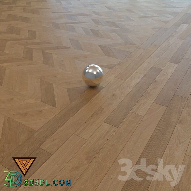 Floor coverings - _OM_ Massive board_ French Christmas tree _Visconti Parquet_