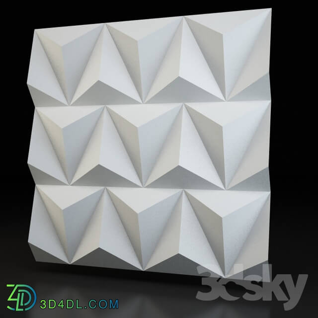 3D panel - Trigon gypsum board