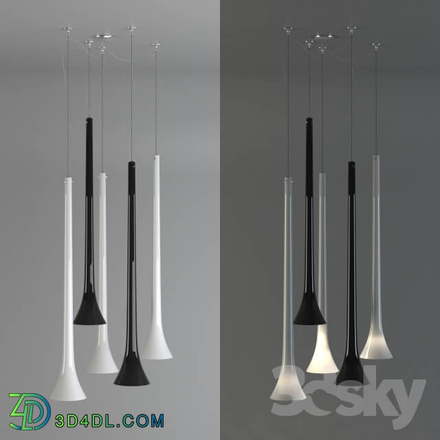 Ceiling light - Hanging lamp Sissi SP D5 Pendant Light