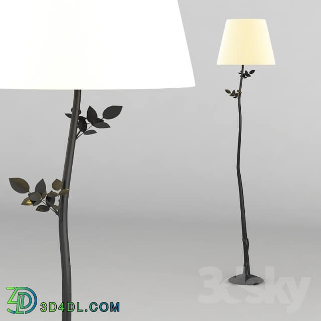 Floor lamp - Diego Giacometti Foliage floor lamp