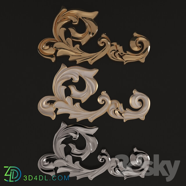 Decorative plaster - Decorative panno