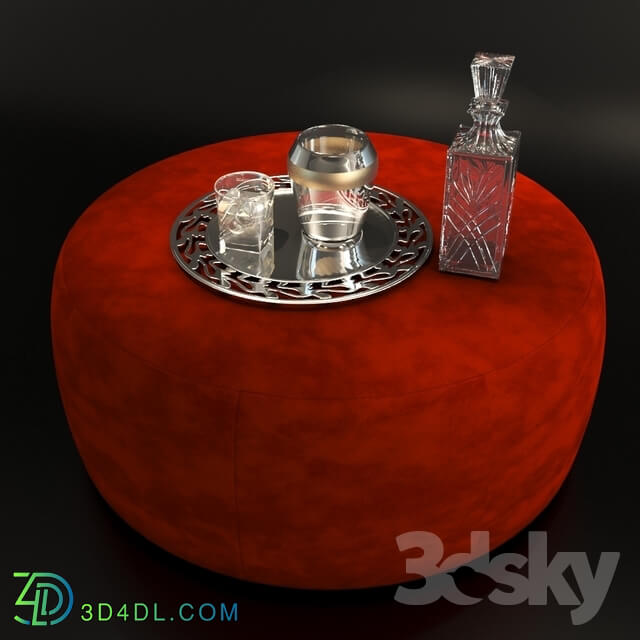 Decorative set - Sofa with appliaces