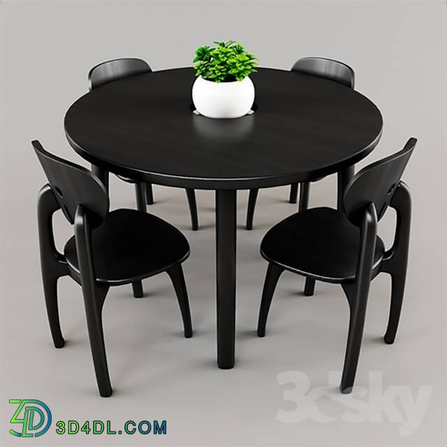 Table _ Chair - Table and Chair B-1633
