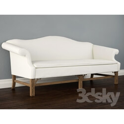 Sofa - Chippendale-Style Sofa 