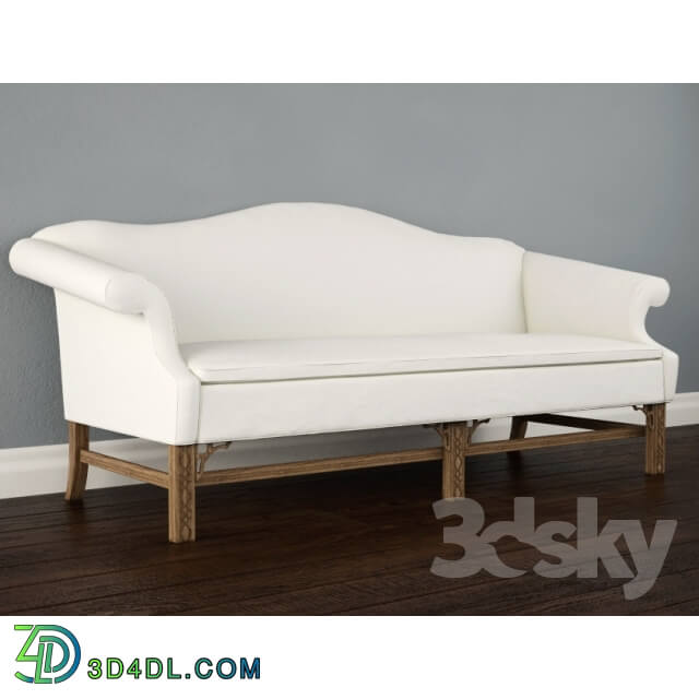 Sofa - Chippendale-Style Sofa