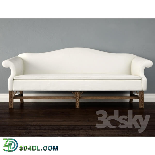 Sofa - Chippendale-Style Sofa