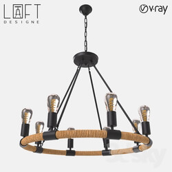 Ceiling light - Pendant lamp LoftDesigne 1117 model 