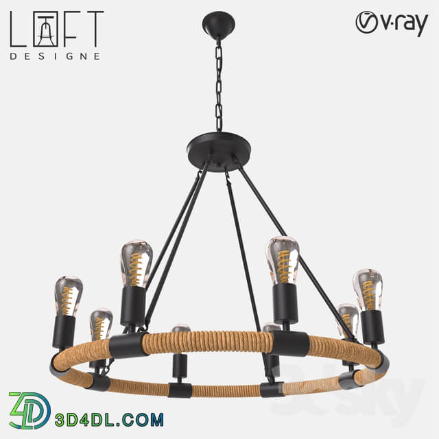 Ceiling light - Pendant lamp LoftDesigne 1117 model