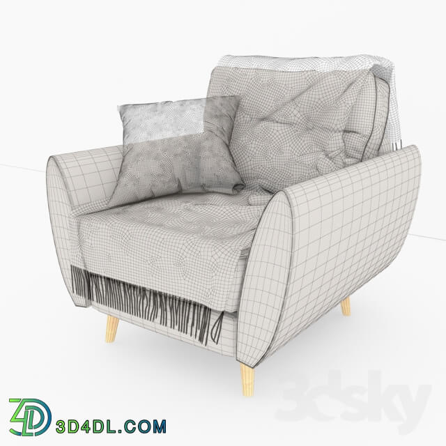 Arm chair - Armchair Zinc French Connection