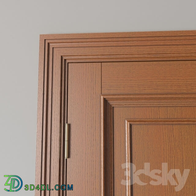 Doors - Classical door of oak_ standard range