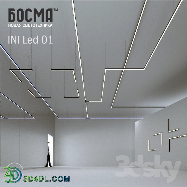 Ceiling light - BOSMA Ini Led 01