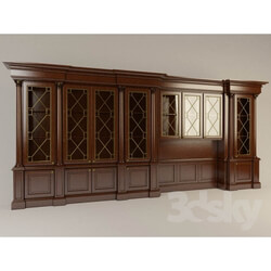 Wardrobe _ Display cabinets - Library in classic style 