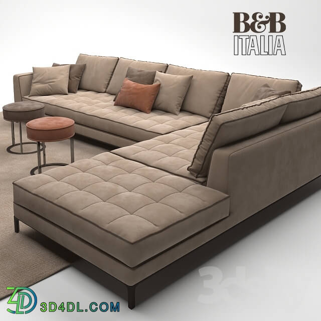 Sofa - MAXALTO B_B Italia Lucrezia Sofa