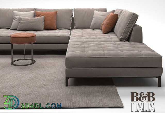 Sofa - MAXALTO B_B Italia Lucrezia Sofa