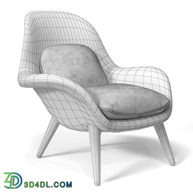 Arm chair - Fredericia Swoon