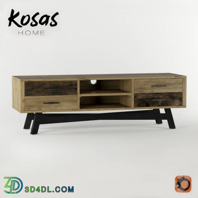 Sideboard _ Chest of drawer - Kosas Home Holden 4 Drawer TV Stand