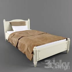 Bed - Wooden Classic Bed 