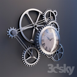 Other decorative objects - Steampunk Clock 