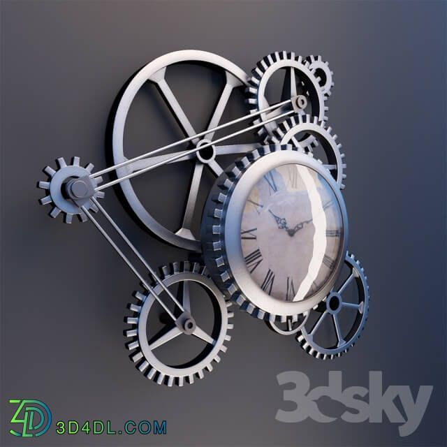 Other decorative objects - Steampunk Clock