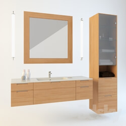 Bathroom furniture - Collection LIGNUM KAROL factory 