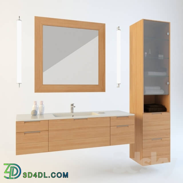 Bathroom furniture - Collection LIGNUM KAROL factory