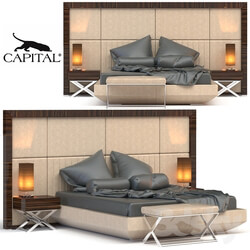 Bed - Bed Kimera Double Bed set by Capital _Atmosphera_ 