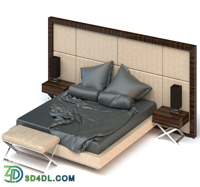 Bed - Bed Kimera Double Bed set by Capital _Atmosphera_
