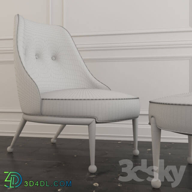 Arm chair - Charade Slipper Chair