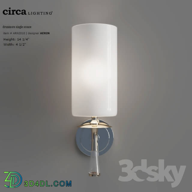 Wall light - Circa Lighting drunmore single sconce