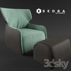Arm chair - ILARY arm chair by Esedra 