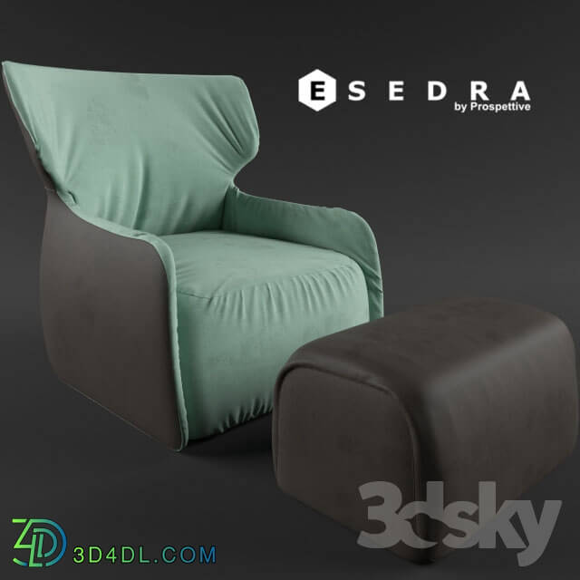 Arm chair - ILARY arm chair by Esedra