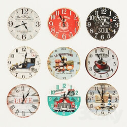 Other decorative objects - Set of decorative clock 