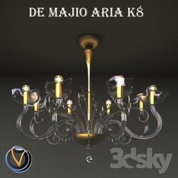 Ceiling light - De Majo ARIA K8 chandelier 