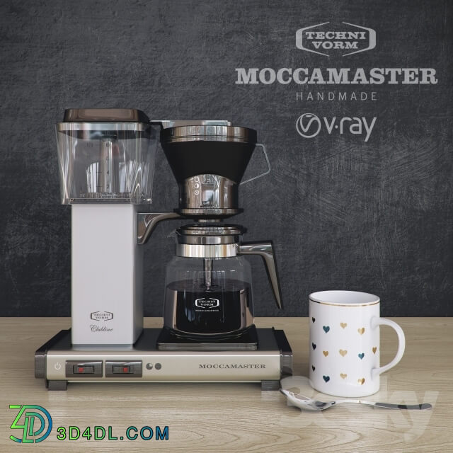 Kitchen appliance - Technivorm Moccamaster KB 741 AO Silver Brushed