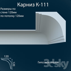 Decorative plaster - K-111_120x120 mm 