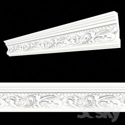 Decorative plaster - Ceiling cornice WP4 