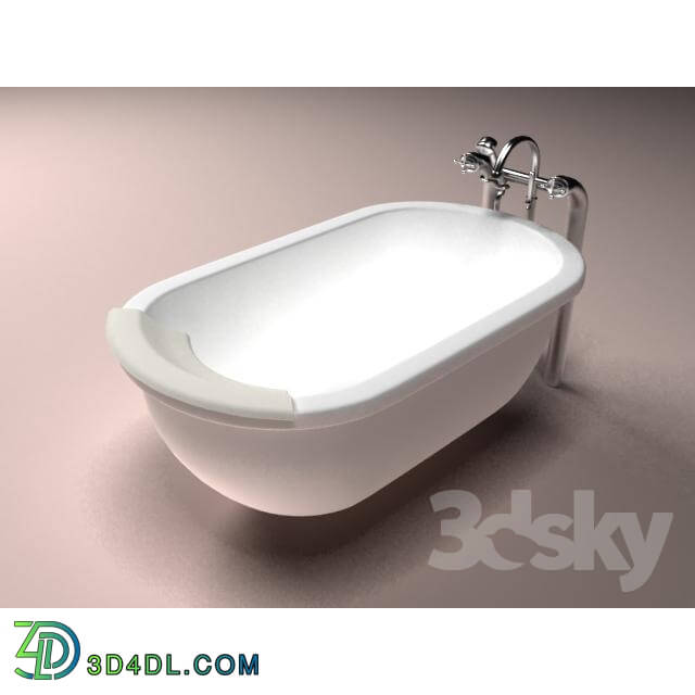 Bathtub - Bath with agitator gear