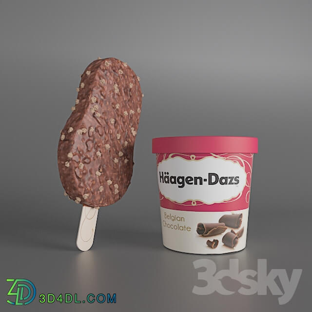 Food and drinks - Haagen dazs ice cream