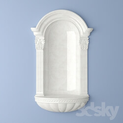 Decorative plaster - Classical niche 