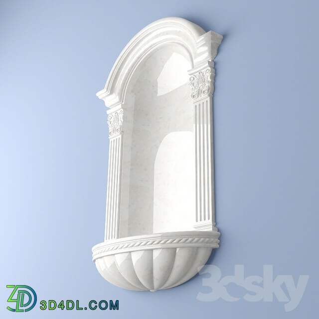 Decorative plaster - Classical niche